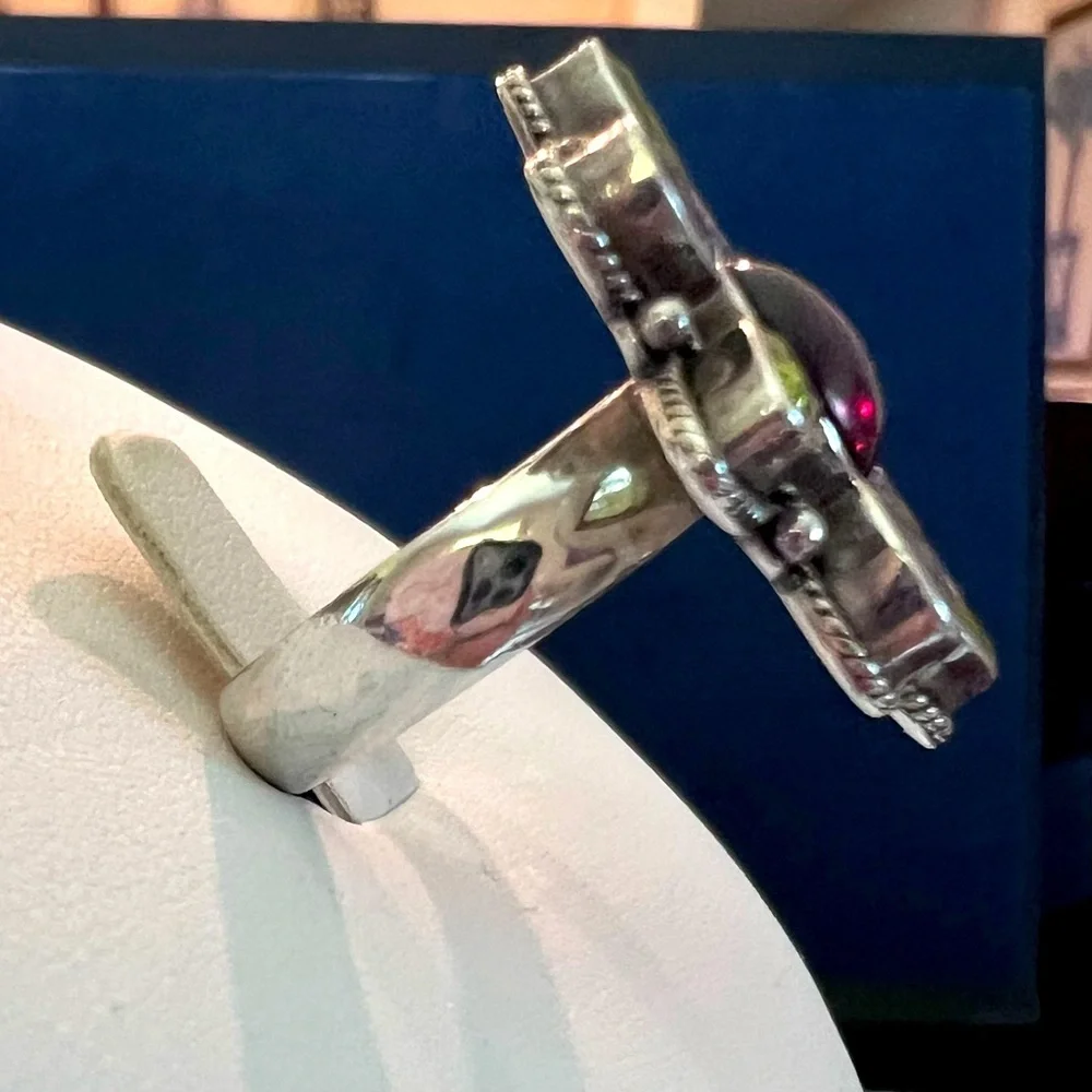 Multi gemstone ring - Picture 3 of 6